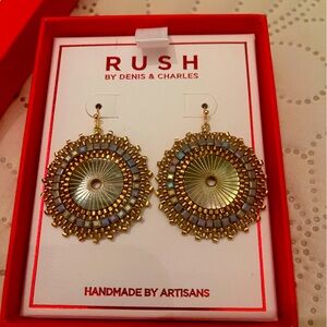 New in box.  Rush earrings
